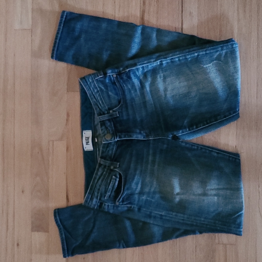 Paige Slightly Distressed Jeans